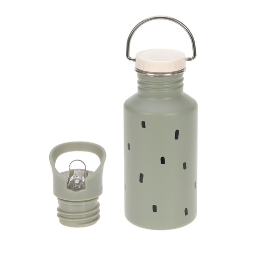 [438047] Laessig | Thermosfles Happy Prints Light Olive All over Vlekjesprint Groen 500ml