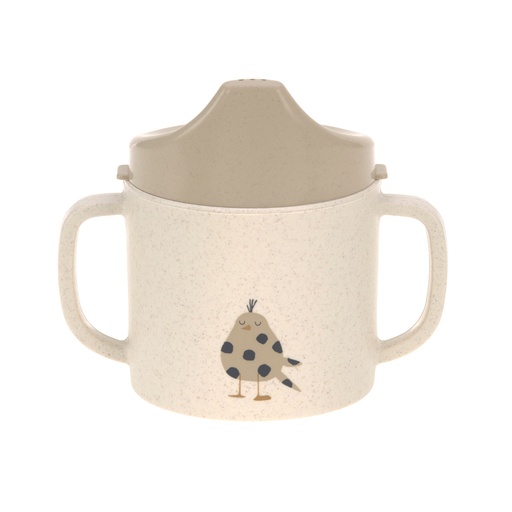[451467] DRINKBEKER, Sippy Cup, Little Mateys royal blue, uni/pr vogel, Cellulose/PP, handvatten, drinktuit, 1 stuk(s), 2023