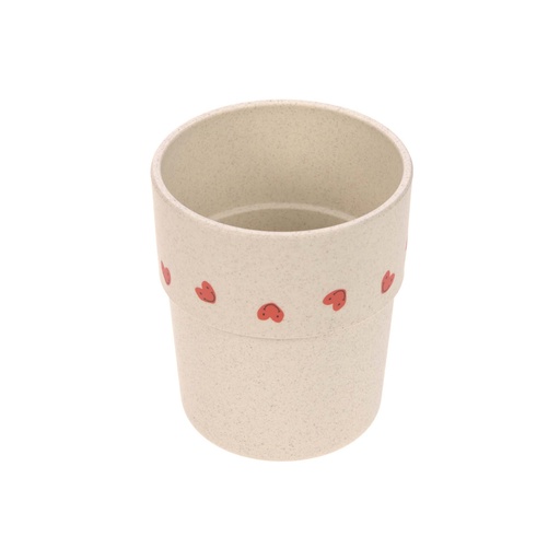 [474202] DRINKBEKER, 200 ml, Mug, Happy Rascals Heart, lavender, print regenboog/aop hartjes, Cellulose/PP, 1 stuk(s), 2023