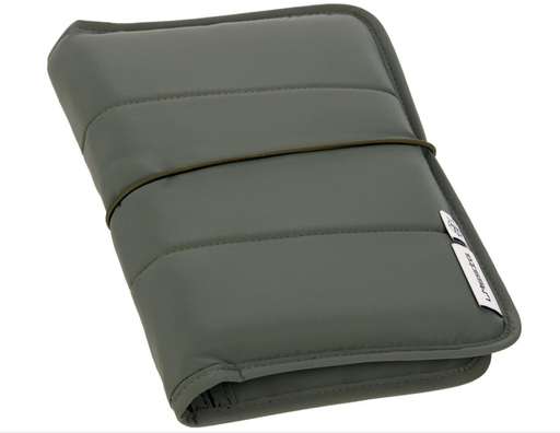 [474571] LUIERETUI, Changing Pouch, Cas olive, groen, uni, met 4 vak(ken), 2023