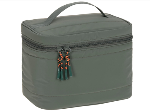 [474572] TOILETTAS, Nursery Caddy To Go, Cas olive, groen, uni, 24.5x18x18cm, polyester, rits, 2023