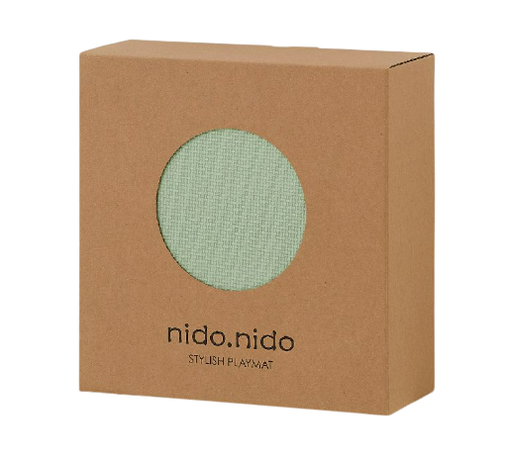 [468636] PUZZELMAT, Plain color puzzle mat, sage green, groen, uni, kunststof, vanaf 0 maand, inhoud: 9 tegels