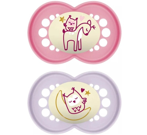 [474164] FOPSPEEN, 6-16m, Pure, Night, sil, girl, o/p, Original, ortho/physio, glow in the dark, 2 stuk(s), 2023