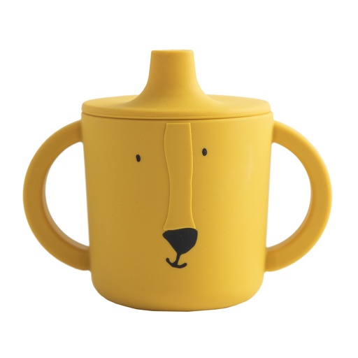[439993] Trixie | Drinkbeker Mr. Lion Tuitbeker Siliconen Geel 200ml