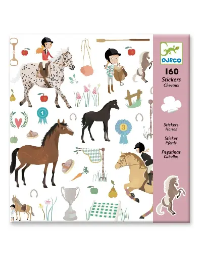 [94680685] Djeco | Stickers Paarden 