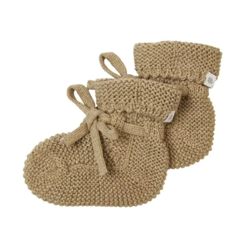 [455177] SCHOENEN, Nelson, M:one size, light green, 0-6 maand, boys/girls, groen/ ecru, parkschoentjes, strik, katoen