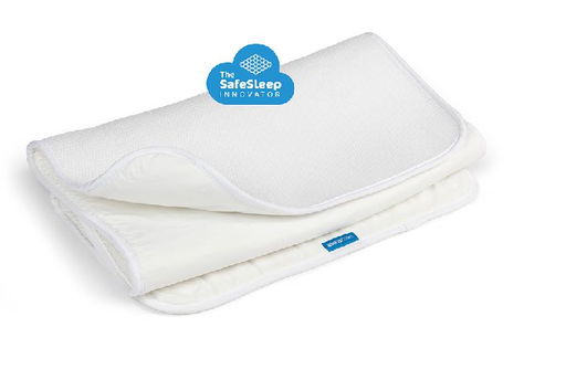 [722] MATRASBESCHERMER, Sleep Safe, 40x80, Mattress Protector, wit, waterdicht, vr wieg, 3D-honingraatstructuur
