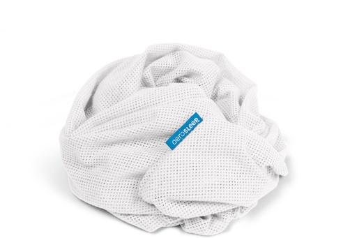 [173182] Aerosleep | Hoeslaken Sleep Safe vr Wieg Fitted Sheet Polyester White 40x90cm