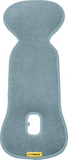 [282569] INLEGKUSSEN, Groep 0+, mint, uni, Air Layer, vr autostoel, univ. model, 27.5x69cm, met gordelopeningen, 2023v