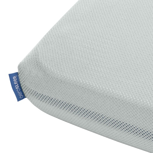 [436897] HOESLAKEN, Sleep Safe, 70x140cm, stone, grijs,vr babybed 70x140, uni, Fitted Sheet, polyester, 1 stuk(s)