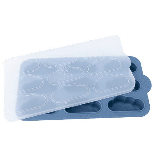 [451174] Owego | Bewaarpotje vr Moedermelk/Voeding Yummy Tray Denim 9x30ml