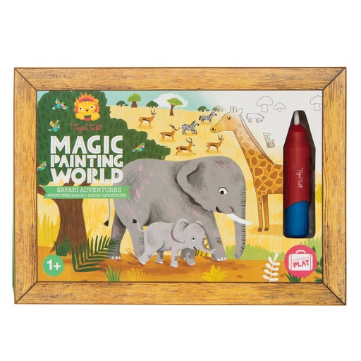 [107832909] Tiger Tribe kleuren met water Safari avonturen