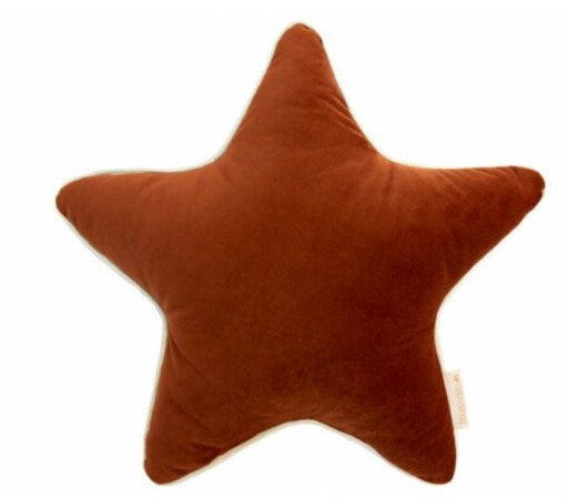 [118103690] Ster kussen Aristote Wild Brown Nobodinoz