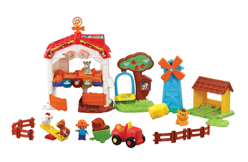 [413160] Vtech | Speelset Vrolijke Dierenboerderij Zoef Zoef Dieren +12m