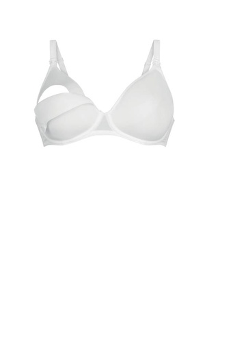 BORSTVOEDINGSBEHA, Miss Anita, 75B, wit, blanc, spacer, met beugel, voorgevormd, softschalen, triangelvorm
