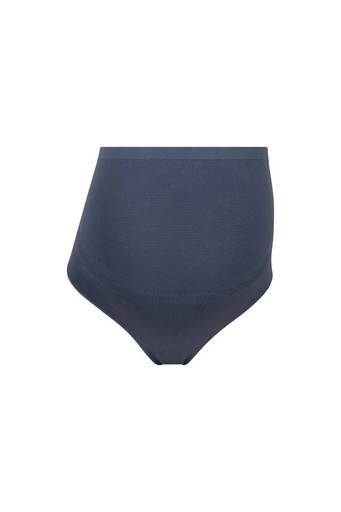 SLIP, Seamless, sky grey, M, grijs, uni, microfiber, rug/buik, naadloos, meegroeiend, met buikband
