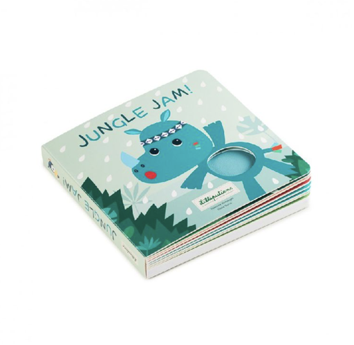 [417467] Lilliputiens | Voelboek Jungle +12M
