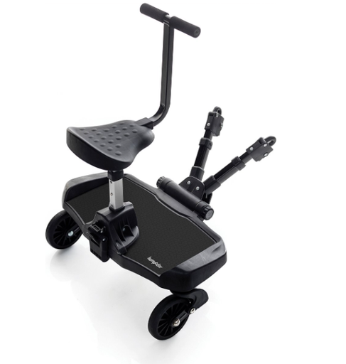 [262539] MEERIJPLANKJE, Ride-On Board Sit, black, met zitje, quick release, vr buggy Connect 3.0, incl. Connector Kit, 2021