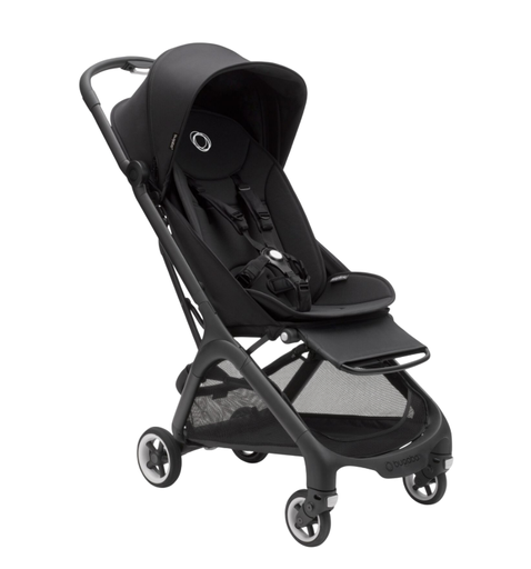[437361] BUGGY, Butterfly, black/midnight black- midnight black, zwart alu frame, +regenh , +boodschappenm, vierwieler, 2023
