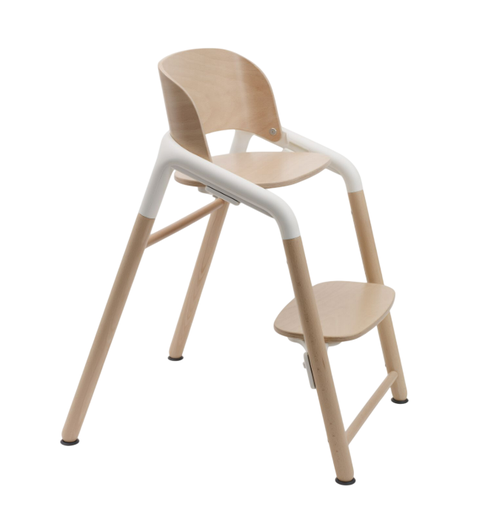 [458286] Bugaboo | Eetstoel Giraffe Base Neutral wood/white
