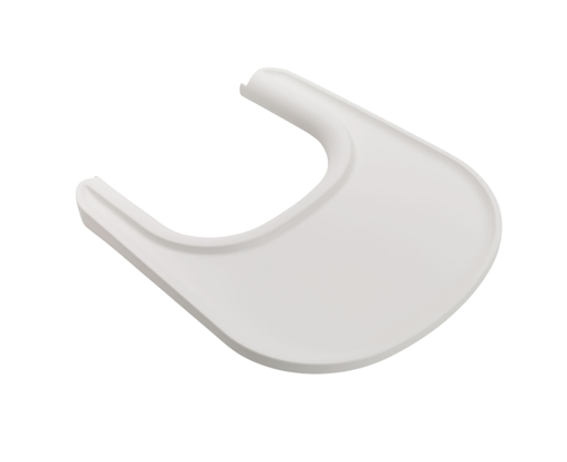 [458296] EETSTOEL EETTABLET, Tray, white, wit, vr eetstoel Giraffe, past op Giraffe Baby Set, in kunststof, 2023