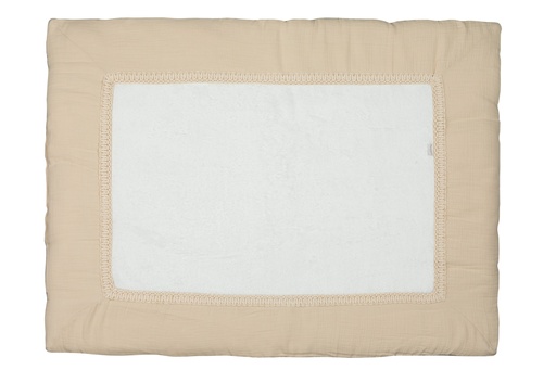 [475891] PARKLEGGER, 75x95cm, Boho sand, ecru, uni/uni, tetra/badstof, kadermodel, 2023