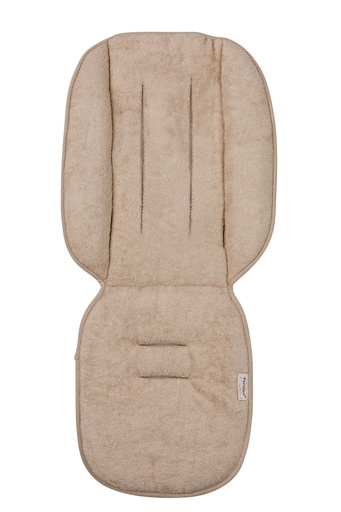 [479905] INLEGKUSSEN, Teddy macchiato, bruin, uni, vr Crios 2.0/3.0, bamboe, met verticale gordelopeningen, 2023