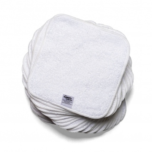 [479351] DROGE DOEKJES, Organic Cotton, white, Baby Wipes, biologisch katoen, 25 stuk(s)