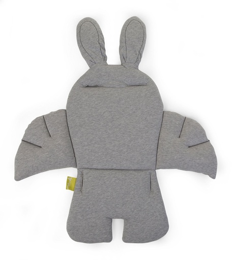 [325280] STOELKUSSEN, Rabbit, grey, vr Evolu 2/ ONE.80°/Evowood/Evosit, grijs, uni, appl oren konijn, jersey