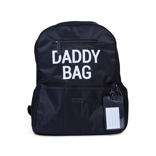 [353482] VERZORGINGSTAS, Backpack Daddy Bag Nylon, black, zwart, uni/print daddy bag, nylon, +luiermat, 2018, rugzak