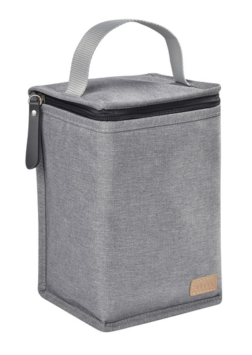 [387243] KOELTAS, heather grey, Isothermische Maaltijdtas, 22 cm, grijs, 2.8 l