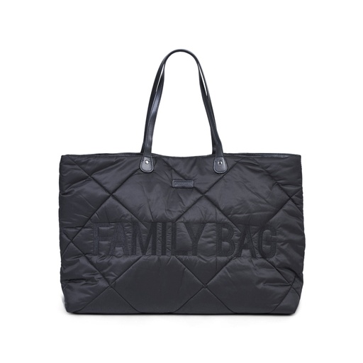 [423015] Childhome | Verzorgingstas Family Bag Puffered Black 