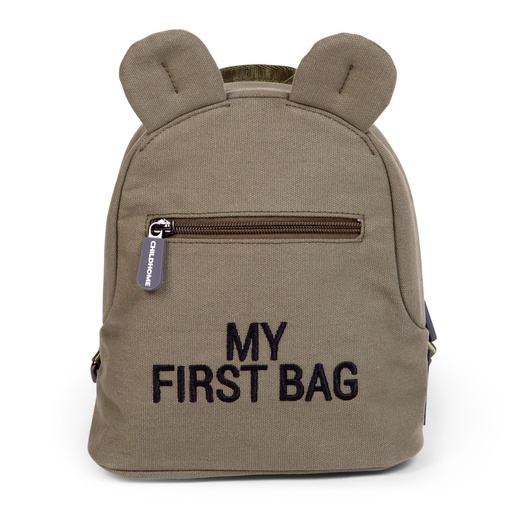 [423022] Childhome | Rugzak My First Bag Canvas Kaki
