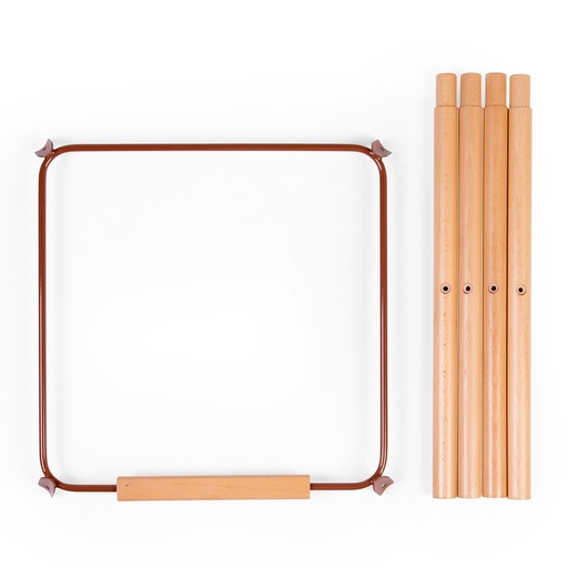 [428382] Childhome | Potenstel vr Eetstoel Evolu 2/ONE.80° Rust