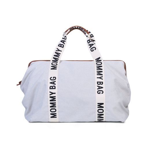 [462831] VERZORGINGSTAS, Mommy Bag, offwhite, Canvas, uni/print Mommy Bag, met luiermat, +schouderriem, Signature, 2023