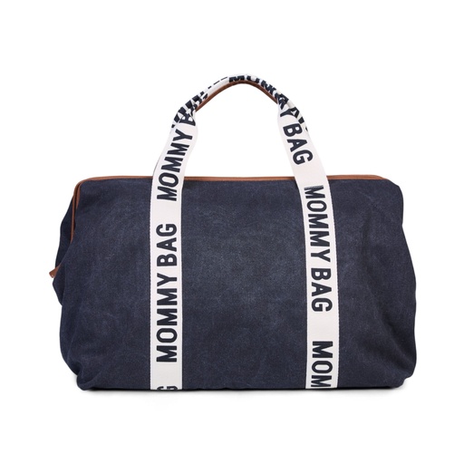 [462838] VERZORGINGSTAS, Mommy Bag, black, Canvas, uni/print Mommy Bag, met luiermat, +schouderriem, Signature, 2023