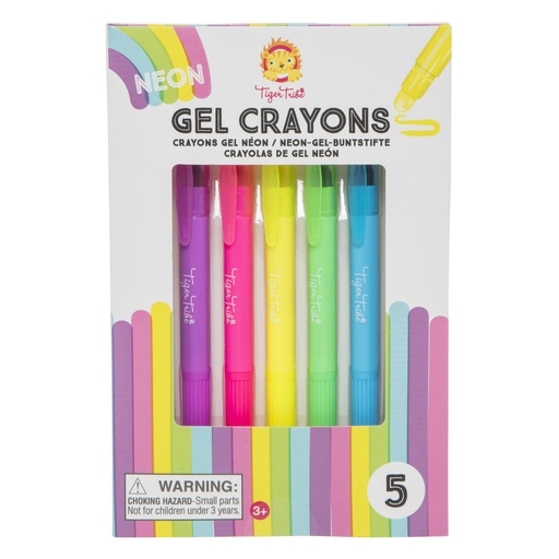 [119327255] Tiger Tribe gelpennen Neon 5st