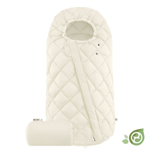 [455391] VOETENZAK, Snogga 2, seashell beige, uni/gematelasseerd, L:90cm, klassiek model, vr wandelwagen/buggy, Gold, 2023