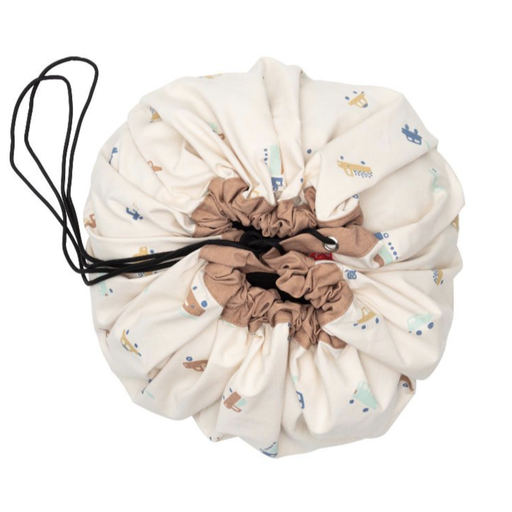 [419847] Play and Go speelmat en opbergzak Big cars