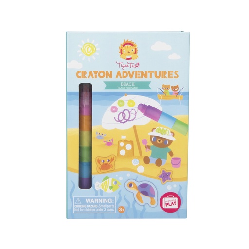 [129839858] Tiger Tribe kleur- en activiteiten set strand