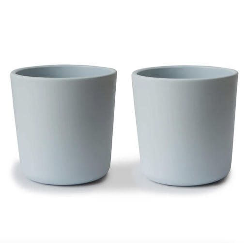 [434823] Mushie drinkbekers set van 2 - Powder blue