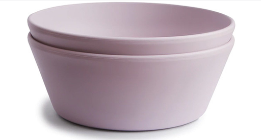 [132806078] Mushie ronde kommen set van 2 - Soft lilac