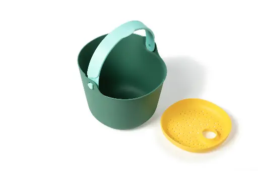 [135997151] Quut Bucki Garden Green emmer met zeef