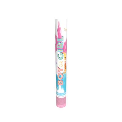 [472861] Funny Fashion | Poederkanon Gender Reveal Baby Roze 40cm 