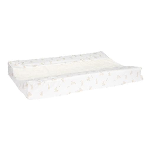[469776] WASKUSSEN HOES, Newborn Naturals, Aankleedkussenhoes, baby bunny, wit/ecru, aop konijntjes, 50x70cm
