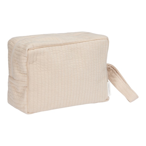 [469796] TOILETTAS, Newborn Naturals, Pure, beige, ecru, uni, 23x15x10cm, katoen, rits