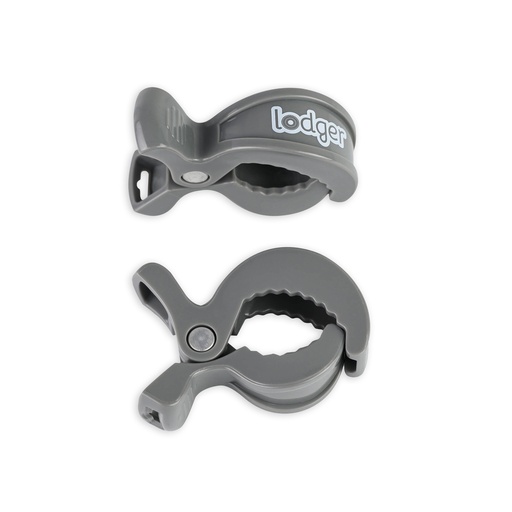 [317855] Lodger | Doekenklem Swaddle Clip Carbon Grijs 2st