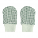 [415504] ANTIKRABWANTJES, Ciumbelle, peppermint, groen, katoen, vanaf 0 tot 4 maand, 1 paar
