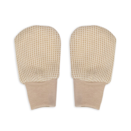 [415529] ANTIKRABWANTJES, Ciumbelle, ivory, ecru, katoen, vanaf 0 tot 4 maand, 1 paar