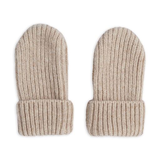 [443507] WANTEN, Folklore, Mittens, beige, 50-80, 0-12 m, boys/girls, ecru, uni, zonder vingers, Merino wol
